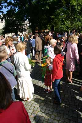 Einschulungsgottesdienst in der Friedrichskirche in Babelsberg