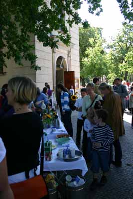 Bewirtung durch den Frderverein