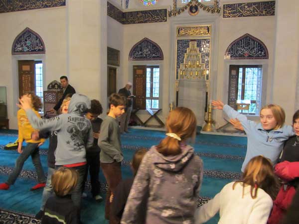 Ausflug in die Moschee, 20.1.2012