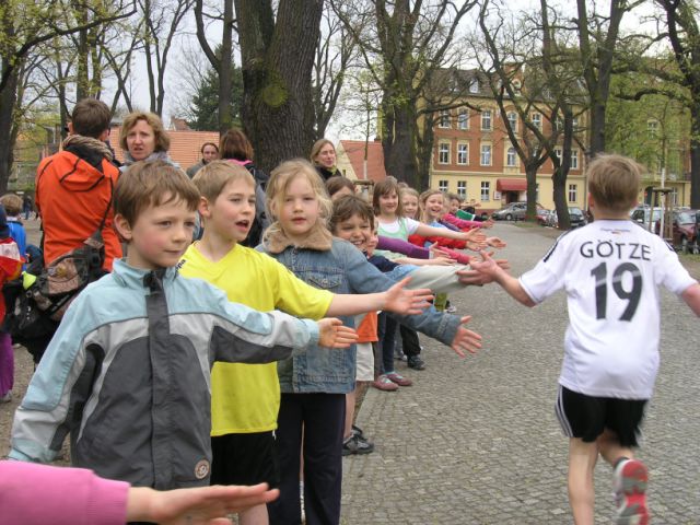 Viele schnelle Kinder rannten mehr als 20 Runden.