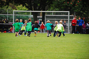 Fuball mitten im Babelsberger Kiez