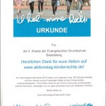 UNICEF - Kinderrechte - Aktion der 5. Klassen